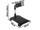 Telescopic Phone and Tablet Stand 2in1