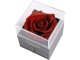 Everlasting Red Rose Jewelry Gift Box For Holidays, 11x9cm