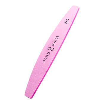 Ocho Nails Replacement Buffers for Half-Moon Metal File 240, 10 pcs