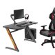 NanoRS RS120 Gaming Desk 120x60cm Black