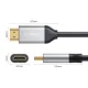 Orico H8Y1 HDMI 2.1 8K 60 Hz Cable 1.5 m, Black