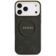 Guess Peony Hot Stamp MagSafe Phone Case Cover iPhone 17 Pro Max - Black