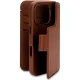 Decoded Leather Detachable Wallet MagSafe Case for iPhone 16 Pro, Brown