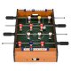 Mini foosball table for kids, 2 balls, wooden tabletop design