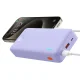 Baseus Airpow Fast Charge Power Bank 20000mAh 20W Nebula Purple?With Simple Series Containing universal USB to Type-C...