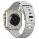 Tech-Protect Silicone Line Watch Strap for Apple Watch 44 / 45 / 46 / 49 mm, Lunar Gray