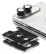 Ringke Camera Frame Protector for iPhone Duo, black, 2-pack