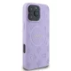 Guess iPhone 16 Pro Max Case Saffiano Peony Classic Logo MagSafe, Purple