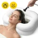 4FIZJO Inflatable Bedside Hair Washing Basin with Shower, White