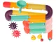 Bath Toy Water Track with Accessories, 44 Pieces