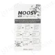Noosa SIM Card Adapter Set with Eject Tool Pin, White