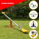 Kruzzel 2-in-1 Kids Garden Seesaw and Merry-Go-Round
