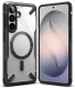 Ringke Fusion X Magnetic MagSafe Case for Samsung Galaxy S26+, Clear Black