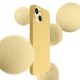 3mk Hardy Silicone MagCase for iPhone 15 Plus, Yellow