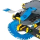 Police Station Toy Garage Playset 3 Level Car Park with Elevator 2 Cars and Helicopter
