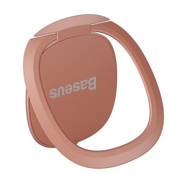 Baseus Aluminium Holder Privity Ring Bracket, Pink | Alumīnija Telefona Gredzens Riņķis Turētājs