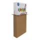KRUZZEL Ball Drop and Roll Tower Toy for Toddlers 26460