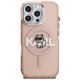 Karl Lagerfeld IML Choupette Sketch MagSafe vāciņš iPhone 16 Pro Max rozā