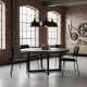 Velvet Dining Chairs Set of 4 ModernHome for Kitchen and Living Room, Black