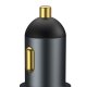 Baseus Share Together USB / USB Type C / cigarette lighter socket car charger 120W Quick Charge Power Delivery gray...