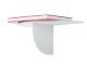 Wall Compact Shelf for Projector Books, 30x15x13 cm