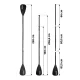 Neo-Sport 2-in-1 SUP Board Paddle, Adjustable