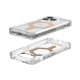 Apple iPhone 15 Pro 6.1\'\' UAG Plyo MagSafe Hard Case Cover, Transparent and Gold