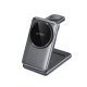 QI15W-A42 3in1 Inductive Charger with MagSafe Apple Devices - Gray