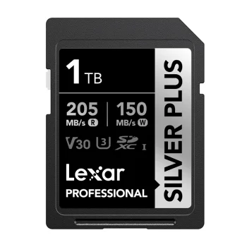 Lexar Professional SILVER PLUS SDXC 1TB Memory Card