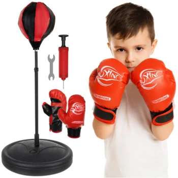 Iso Trade Kids Boxing Set with Punching Bag and Gloves, 70-104 cm