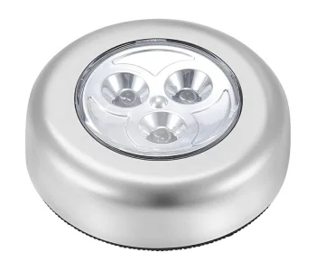 Self-Adhesive 3 LED Light, Silver