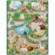 Ricokids RK-344 Roll-up Foam Coloring Mat, 120 x 90 x 0.3 cm