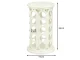 Rotating Coffee Capsule Stand, 40 Capsules, White