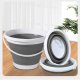 5L Collapsible Foldable Silicone Bucket with Handle
