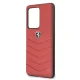Ferrari Samsung Galaxy S20 Ultra Case Heritage Quilted, Red