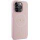 Guess GUHMP14LPSAHMCP case for iPhone 14 Pro - pink Saffiano MagSafe