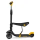 Ricokids Cubi 3-Wheel Scooter - Black & Orange, Kids\' Ride-On Toy