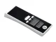 White Mouthpieceless Pocket Breathalyzer with LCD Display