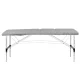 Balance 3-Section Folding Aluminium Massage Table, Grey