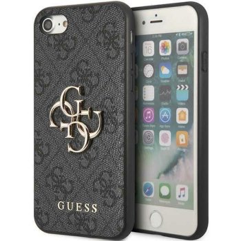 Apple iPhone 8 / 7 / SE (2020) (2022) 4.7" Guess Big Metal Logo Case Cover (GUHCI84GMGGR), Grey