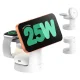 SODI W108A 3-in-1 Wireless Charger with Night Light 25W - White