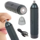 Men's 2-in-1 Trimmer for Nose, Ears, Eyebrows & Beard, USB-C