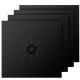 Reusable Gas Stove Protector Non-Stick Gas Stove Burner Cover Mat Pad Clean Liner for Kitchen, 4 pcs.