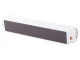 Cling Film Dispenser with Cutter, Magnetic, Orange