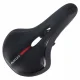 Rallex Sports Bicycle Saddle with Elastic Foam, Black