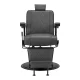 Barber Chair Hair System BM88066B Grey with Black Base
