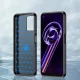 Realme 9 Pro Carbon Case Flexible TPU Cover, Black