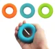 Hand Exercise Bands Set, 9 pcs, with Variable Resistance, Multicolor