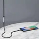 Extension Cable USB 3.0 Type-C (M) to USB Type-C (F), 5Gbps, 60W, 4K/60Hz, 0.5m, Black