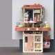 Kids play kitchen with sound, LED, steam generator, 42 accessories
